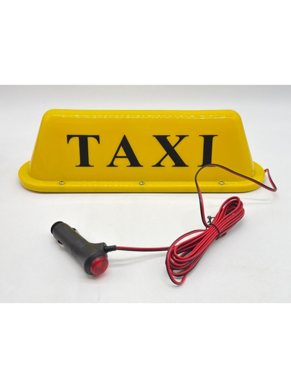 Taxi Cab Roof Top LED Light Sign 12V Waterproof Magnetic Base With Power Cable